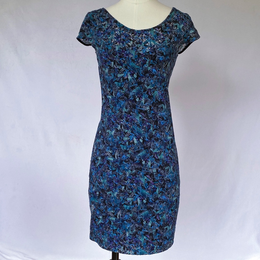 Women's blue dress